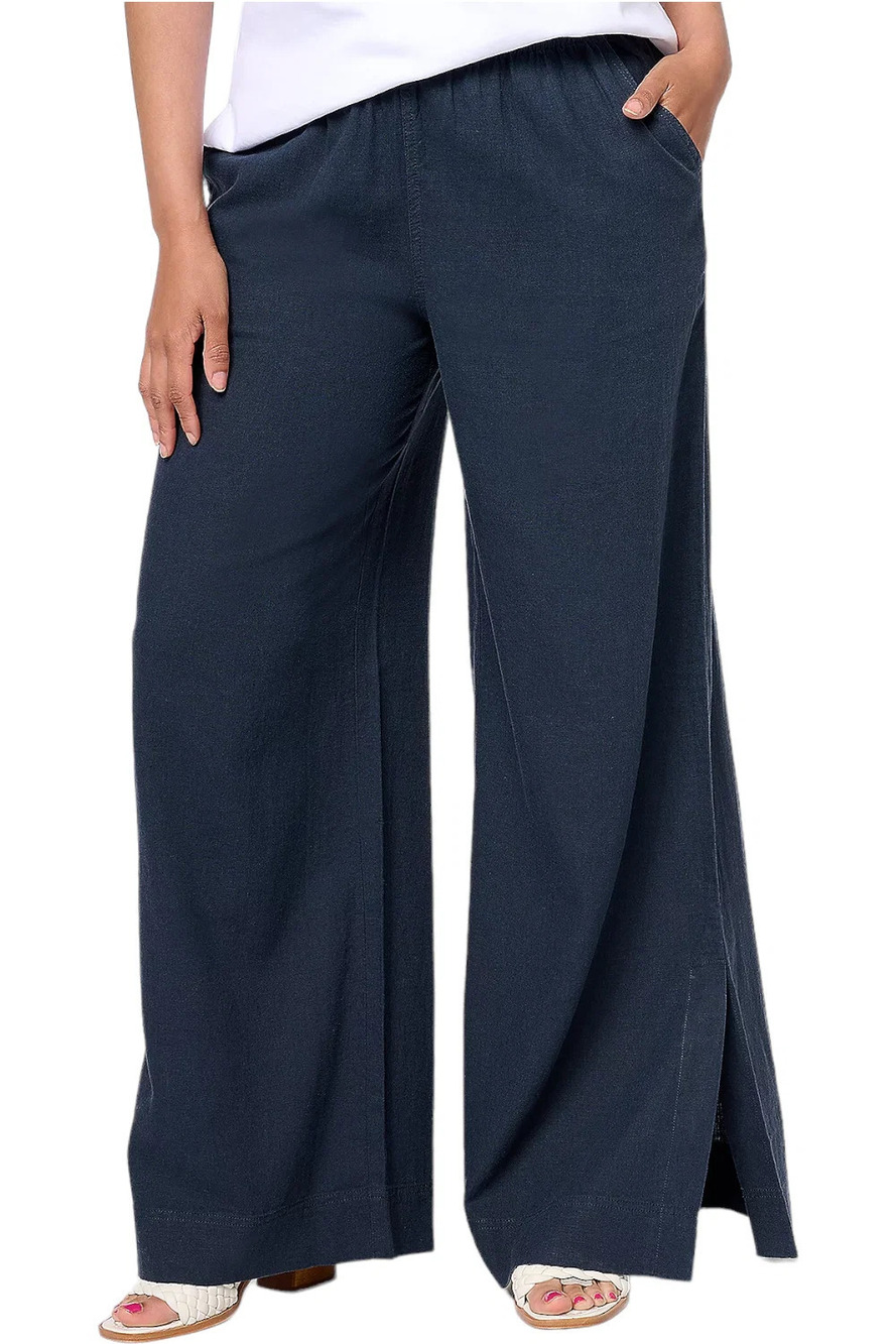 Peace Love World Linen Wide Leg Pant Pacifico - Regular